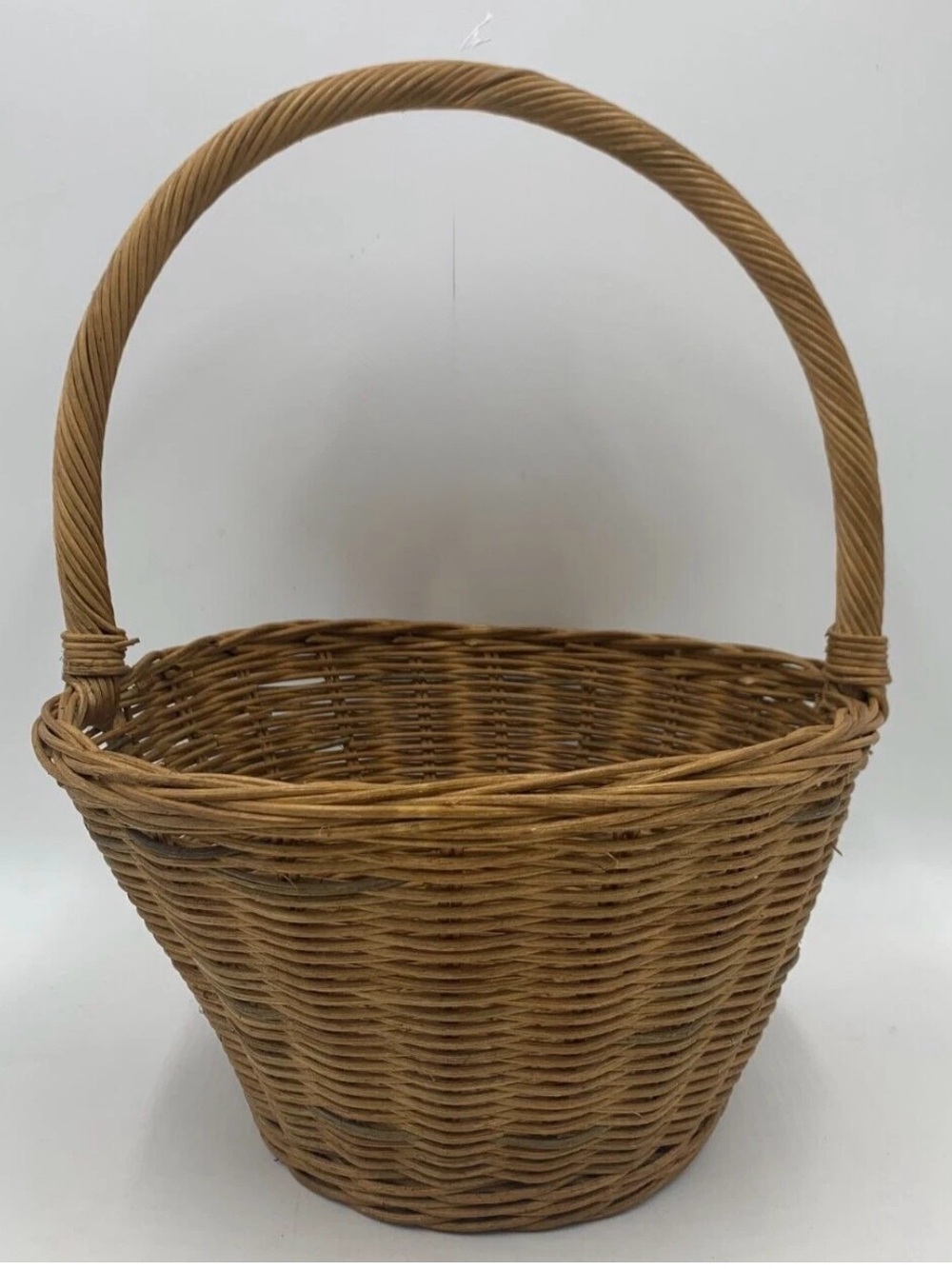 Pottery Barn Kids Natural Sabrina Wicker Basket Small 15" W411 Cottagecore